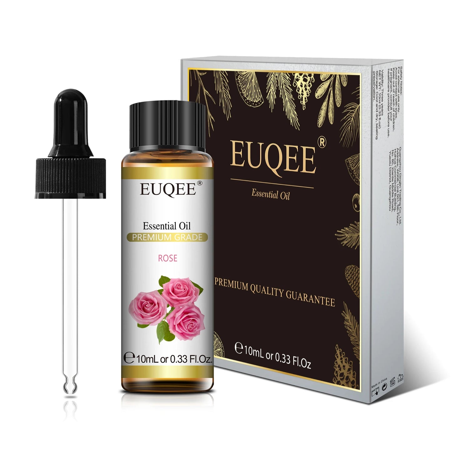 EUQEE 10ml Pure Euqee Essential Oil for Diffuser & DIY Use