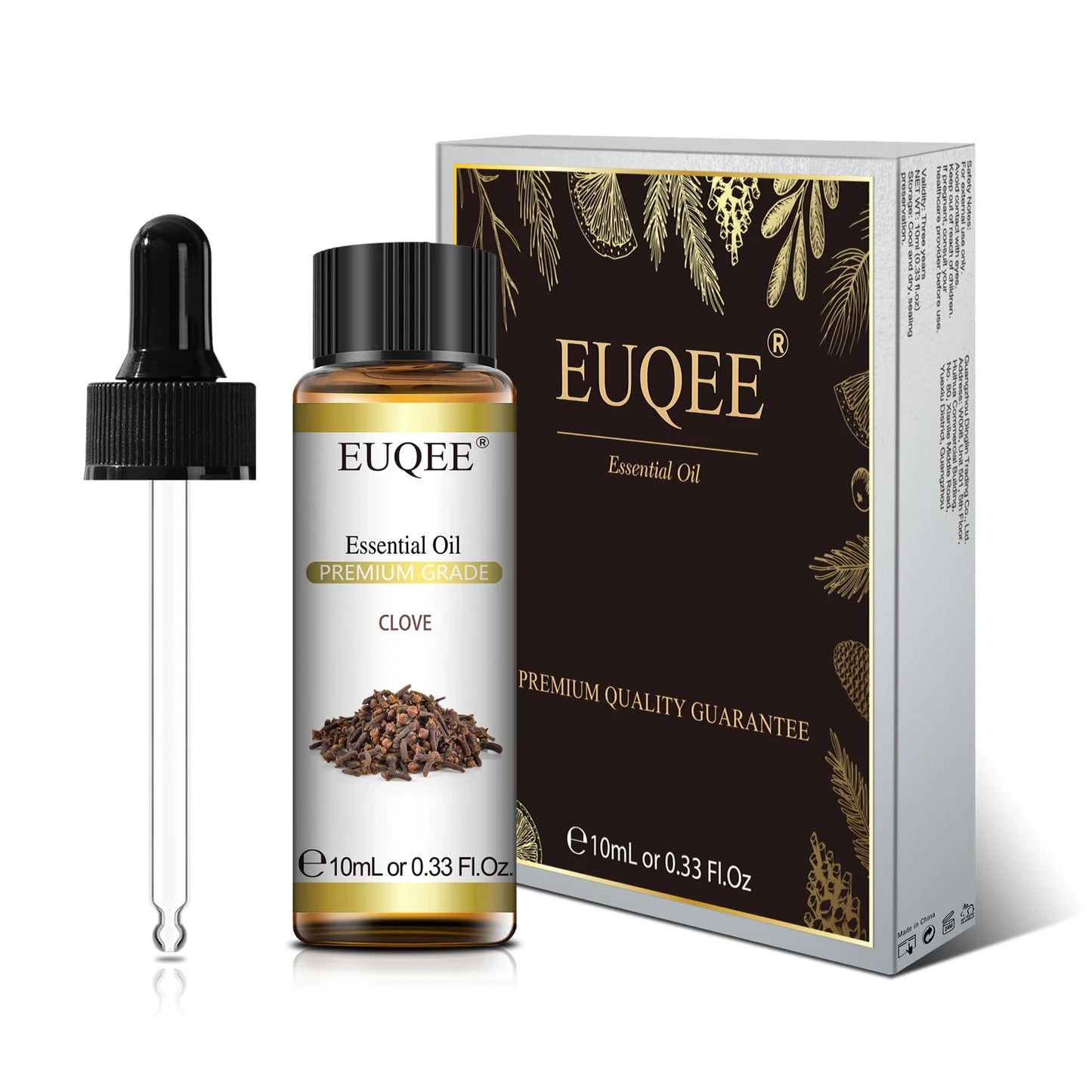 EUQEE 10ml Pure Euqee Essential Oil for Diffuser & DIY Use