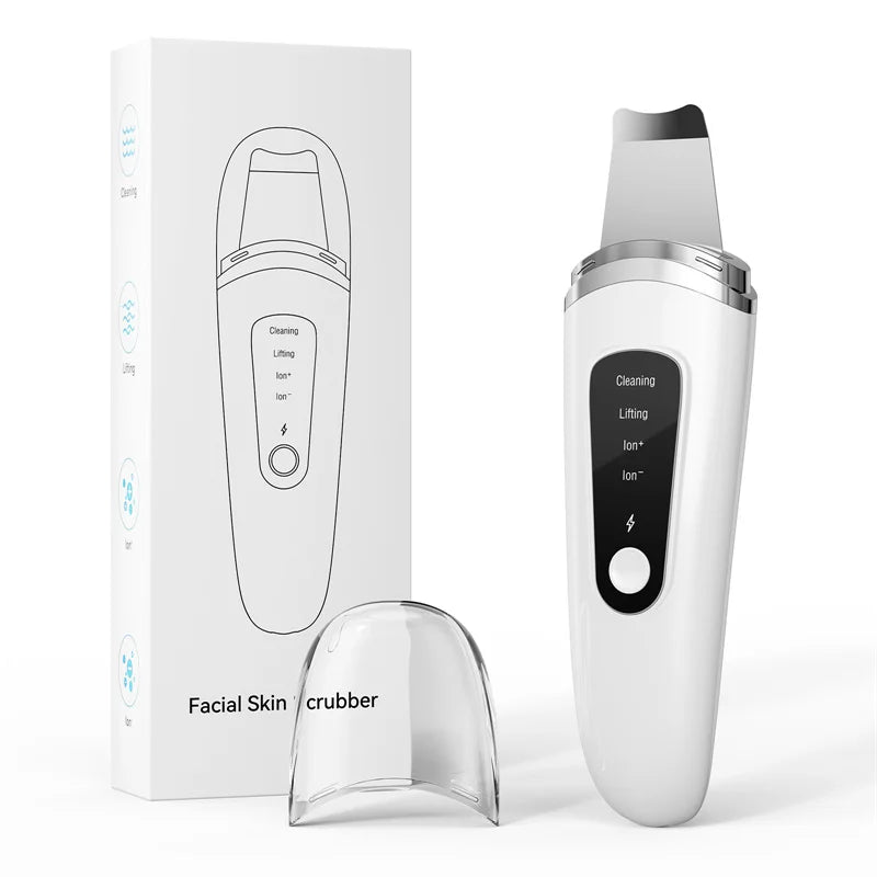 Ultrasonic Skin Scrubber – Deep Pore Cleanser & Blackhead Remover