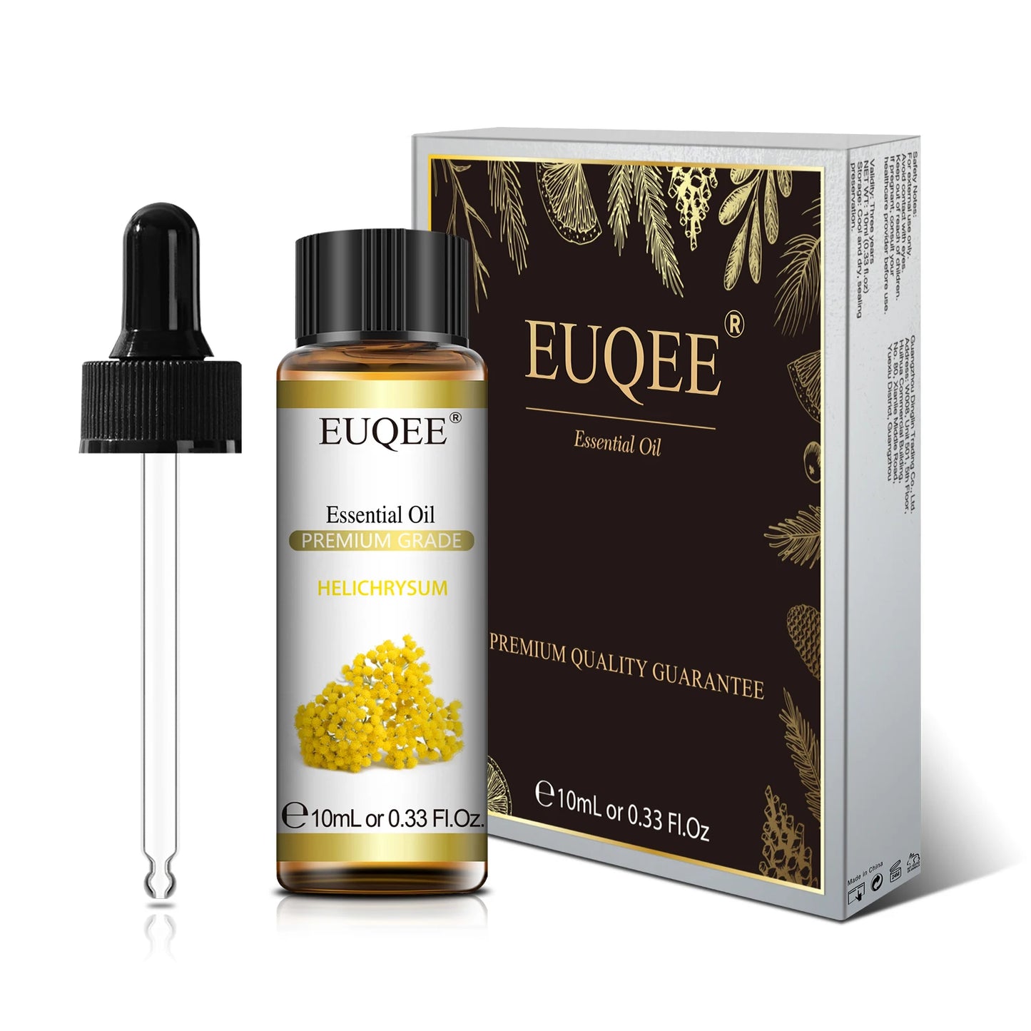 EUQEE 10ml Pure Euqee Essential Oil for Diffuser & DIY Use