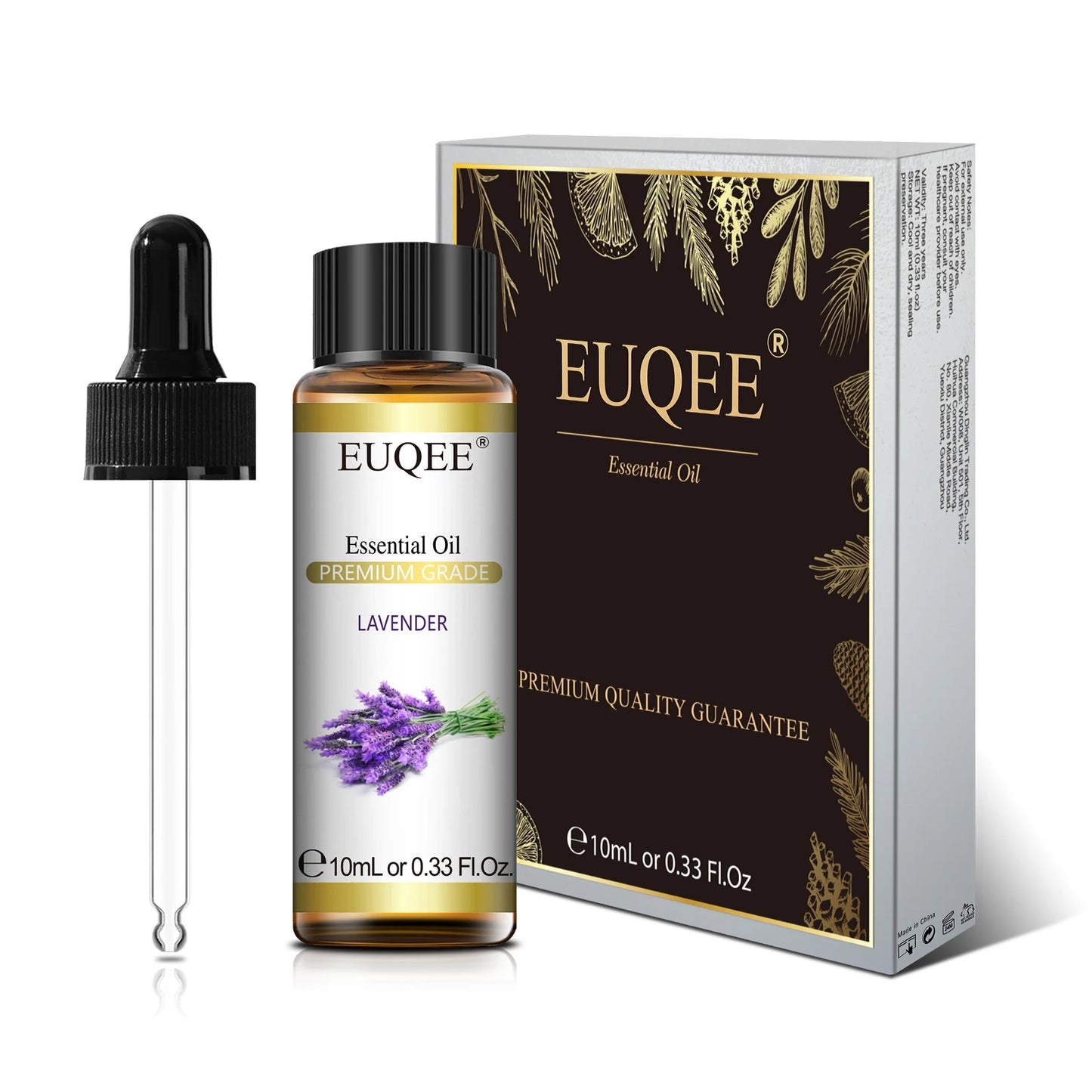 EUQEE 10ml Pure Euqee Essential Oil for Diffuser & DIY Use