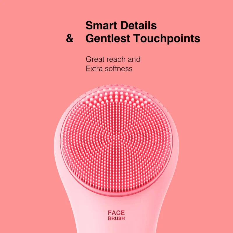 Portable Waterproof Sonic Facial Cleansing Brush