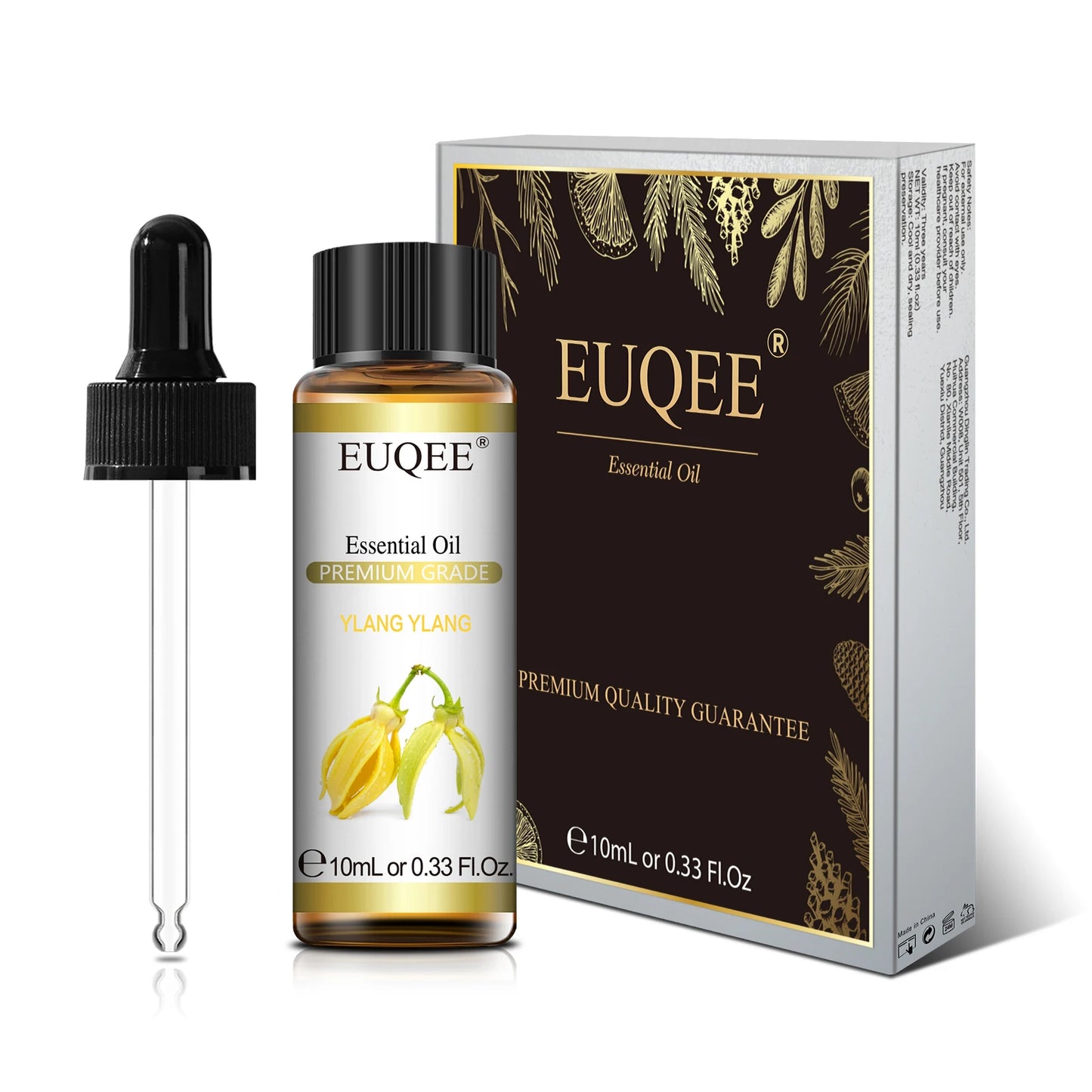 EUQEE 10ml Pure Euqee Essential Oil for Diffuser & DIY Use
