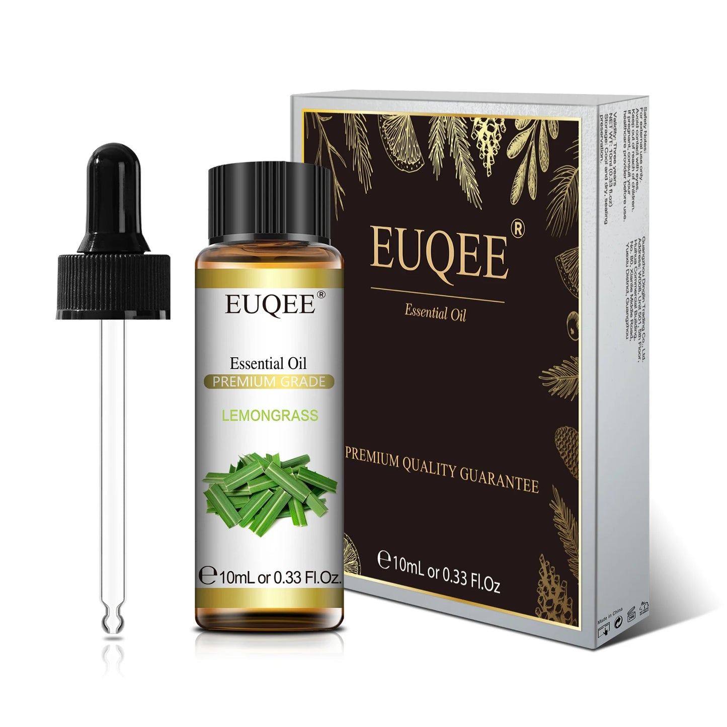 EUQEE 10ml Pure Euqee Essential Oil for Diffuser & DIY Use