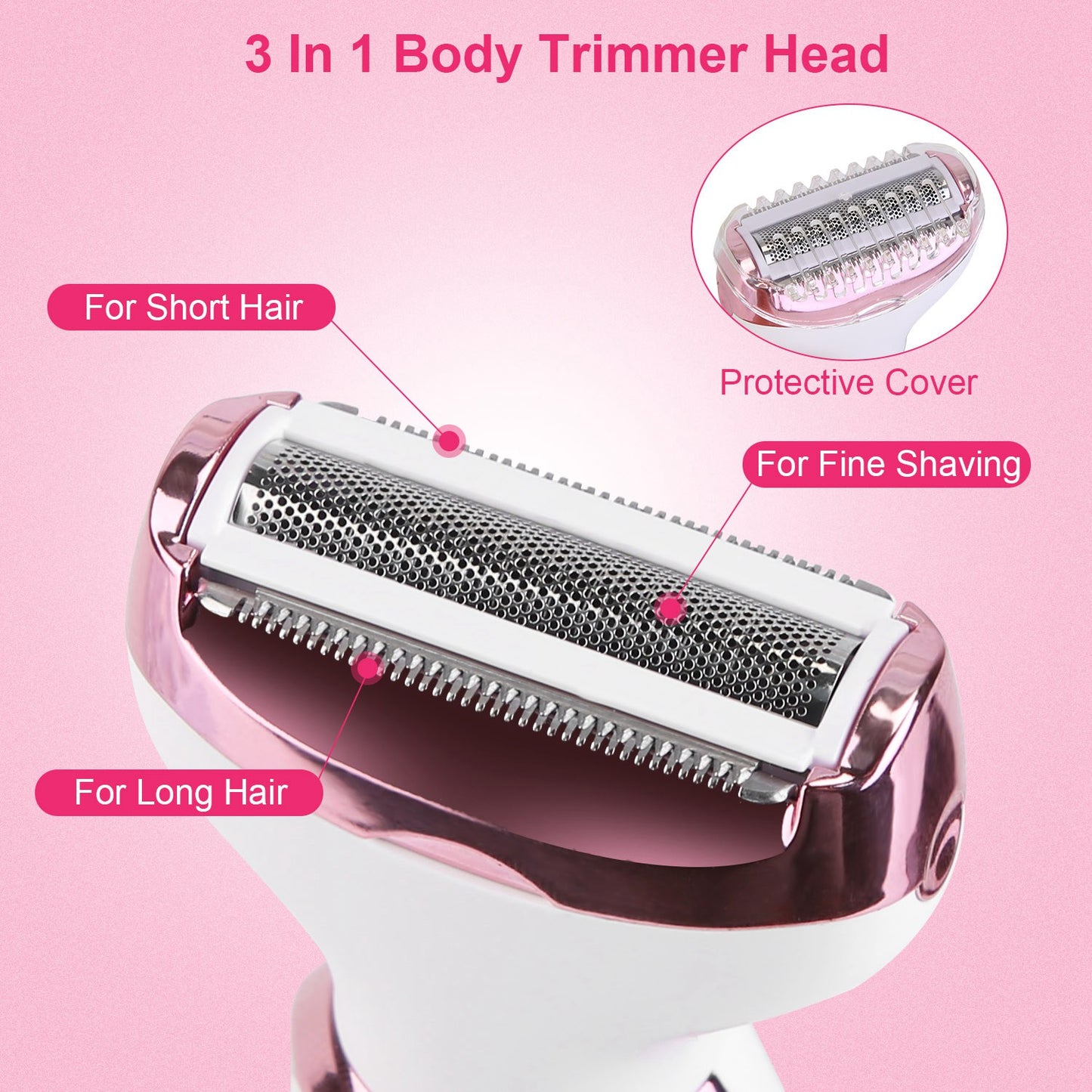 All-in-One Women Grooming Kit (Trimmer, Shaver & More)