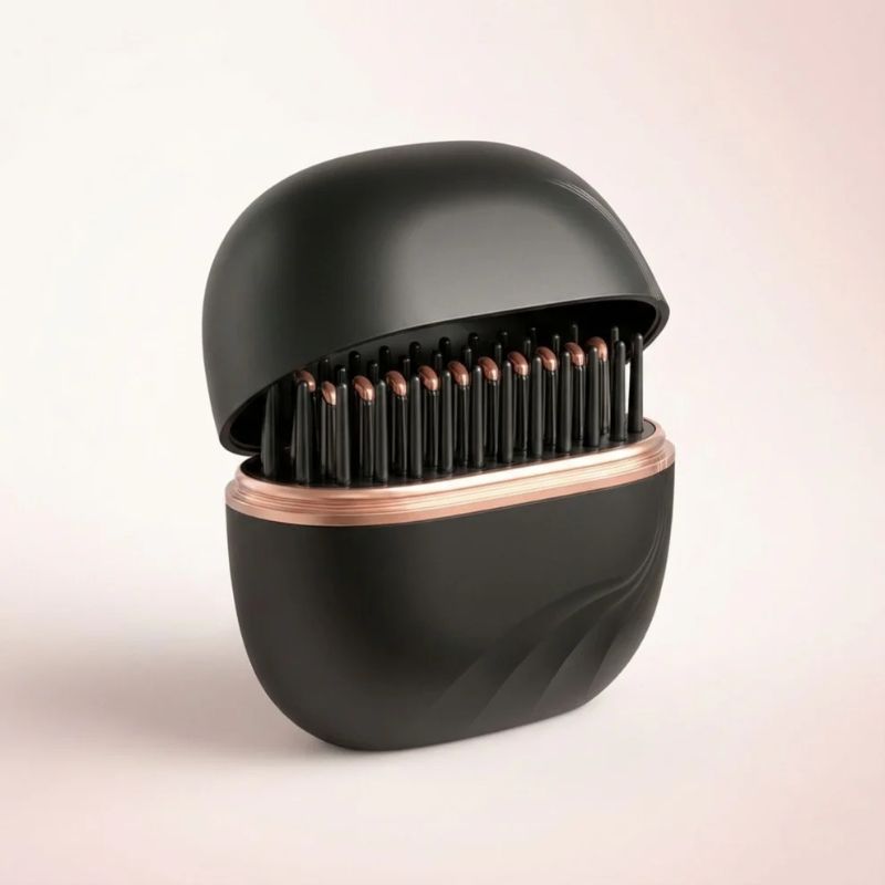 RadiantGlow™ Mini Hair Straightening Comb
