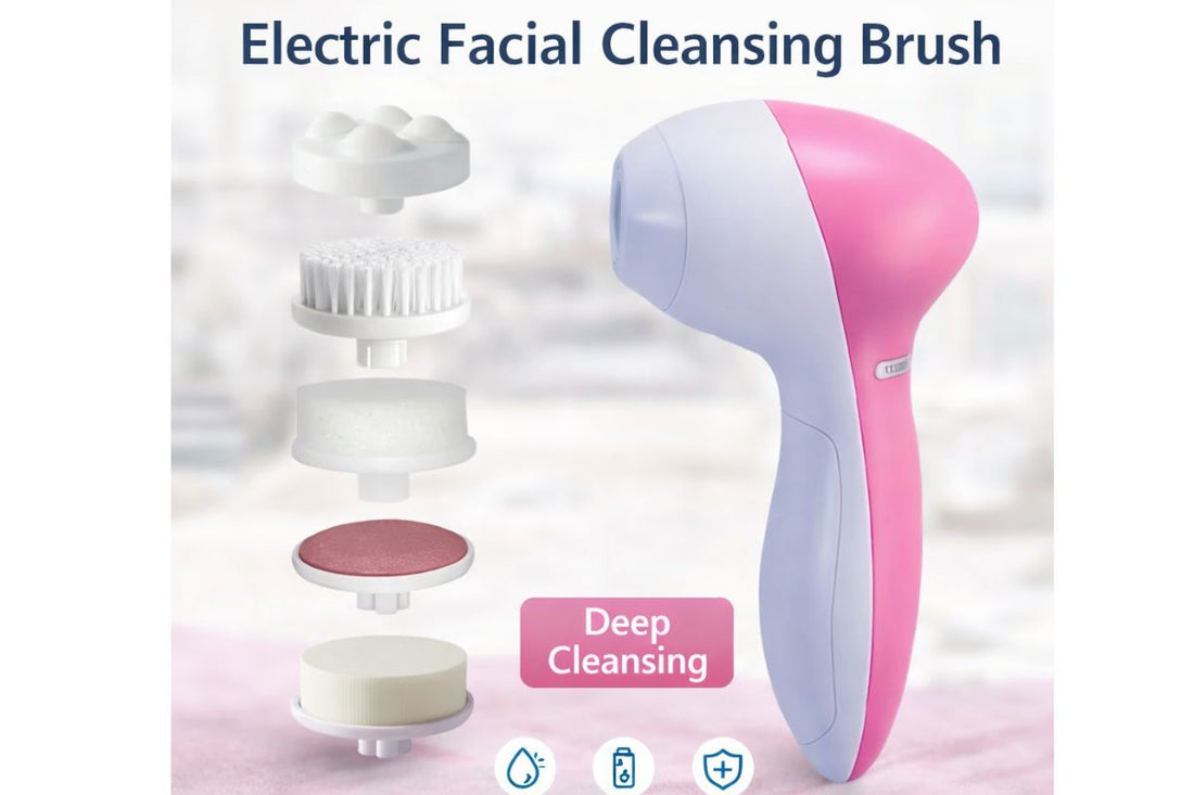 Electric Facial Cleansing Brush for Clear Confident Skin