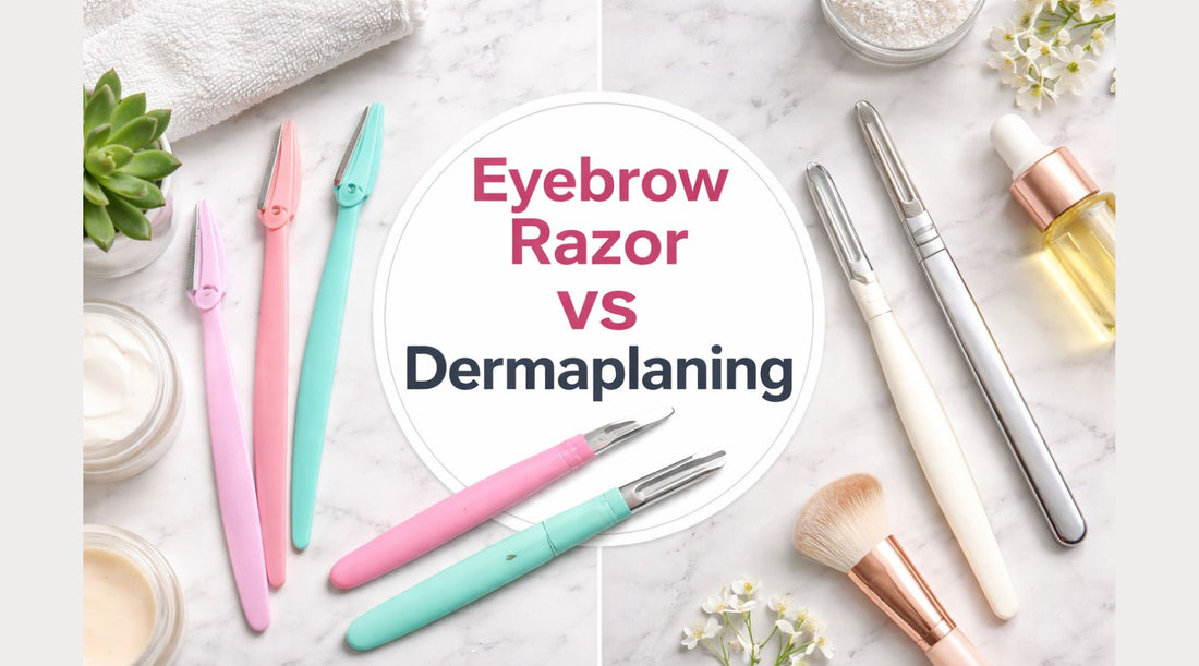 Eyebrow Razor vs Dermaplaning 