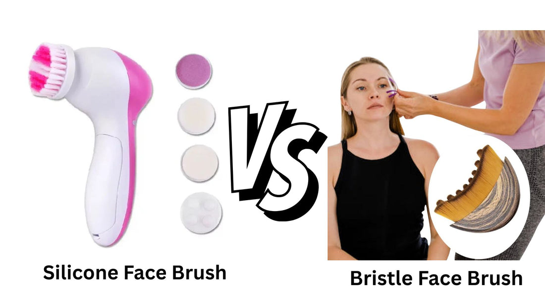 Silicone Face Brush vs Bristle