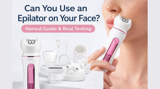 can you use an epilator on your face