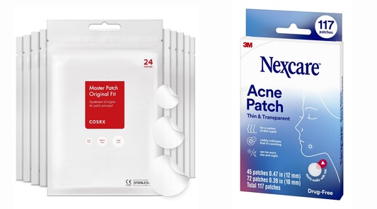 cosrx vs nexcare pimple patch