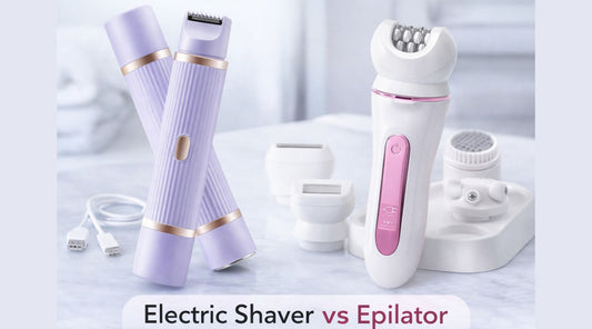 electric shaver vs epilator