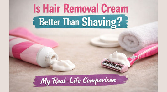 is hair removal cream better than shaving