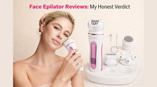 is it safe to use trimmer on face for female calm