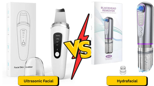 ultrasonic facial vs hydrafacial