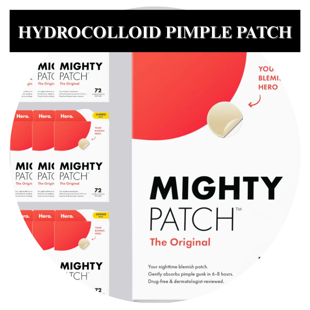 Acne Patches – Overnight Hydrocolloid Spot Treatment
