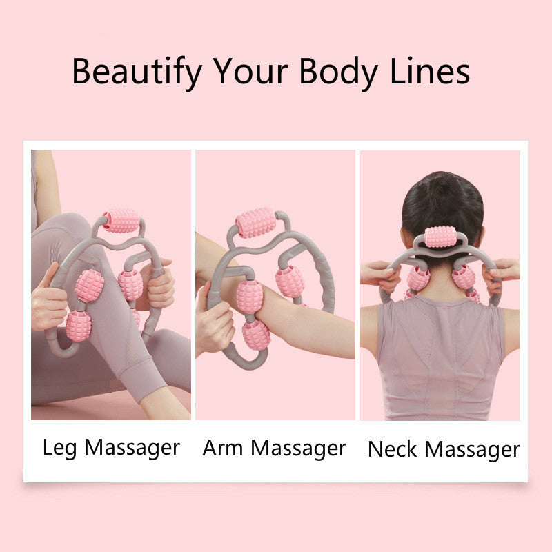 U-Shape Muscle Massage Tool for Arms, Legs & Neck