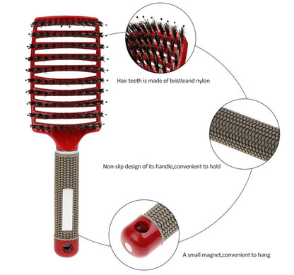 Anti-Knot Detangling Hair Brush for Women
