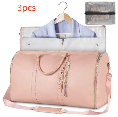 Foldable Large Capacity Travel Duffle Bag for Women