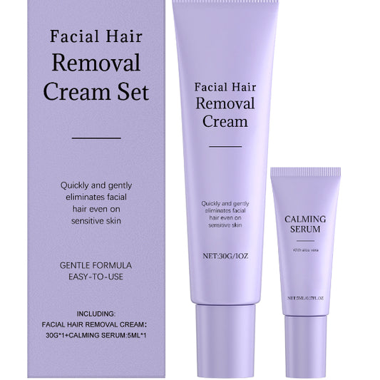 Facial Hair Removal Cream Set