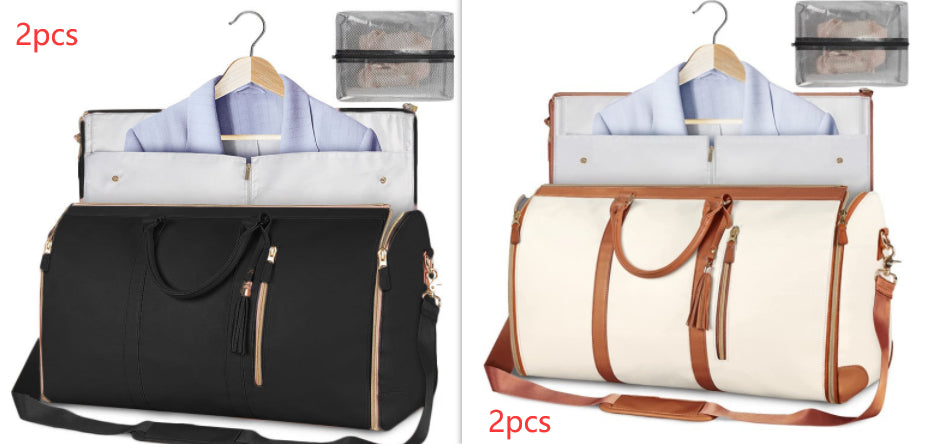Foldable Large Capacity Travel Duffle Bag for Women
