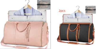 Foldable Large Capacity Travel Duffle Bag for Women