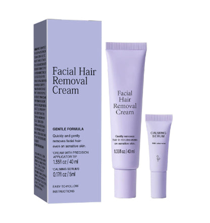 Haarentfernungscreme-Set für das Gesicht