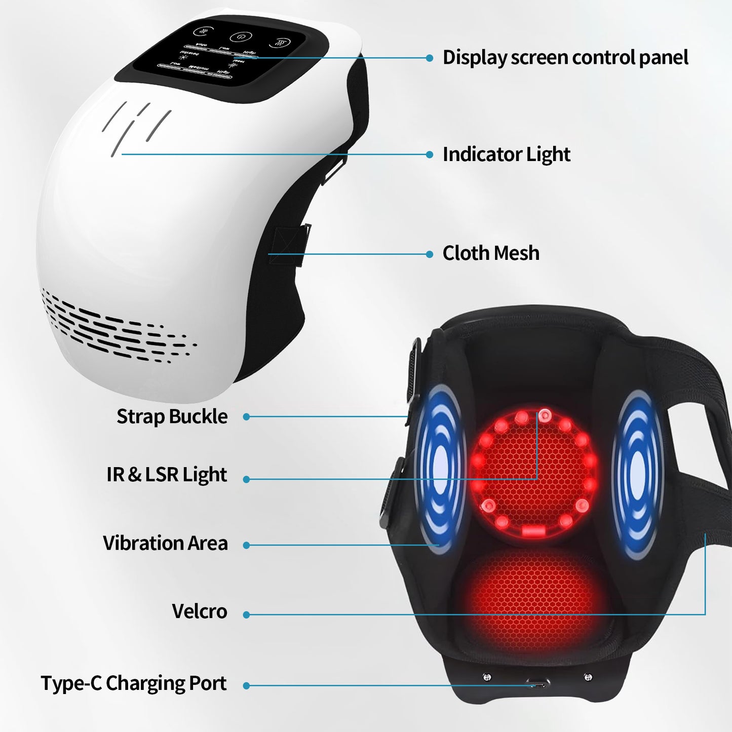 Rechargeable Knee Massage Device