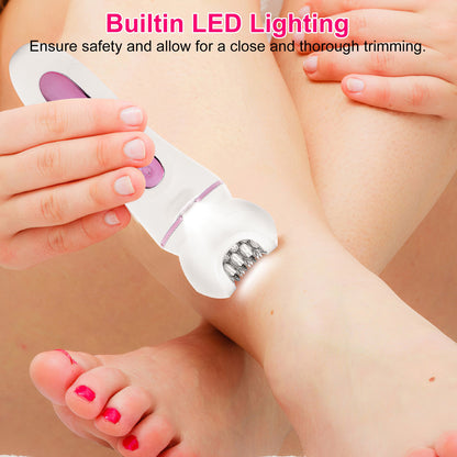 5-in-1 Women’s Electric Epilator – Face, Body & Bikini