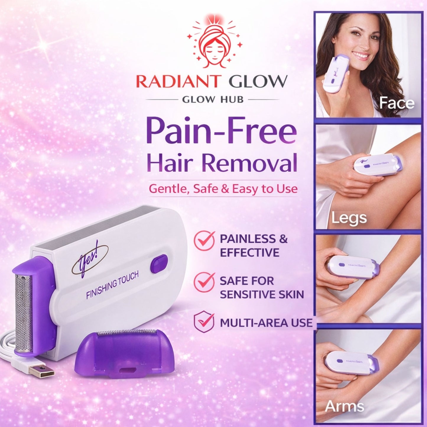 Electric Hair Removal Instrument Laser Hair Removal Shaver