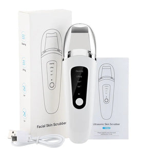 Ultrasonic Skin Scrubber – Deep Pore Cleanser & Blackhead Remover