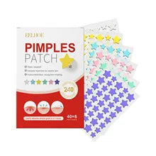 240pcs Eelhoe Pimple Patch Set – Heart, Star, Flower & Round Shapes