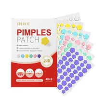 240pcs Eelhoe Pimple Patch Set – Heart, Star, Flower & Round Shapes