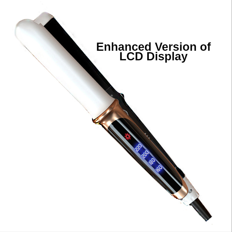 Smooth, Curl, Shine – Professional 2-in-1  Straightener