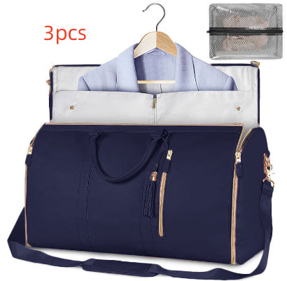 Foldable Large Capacity Travel Duffle Bag for Women