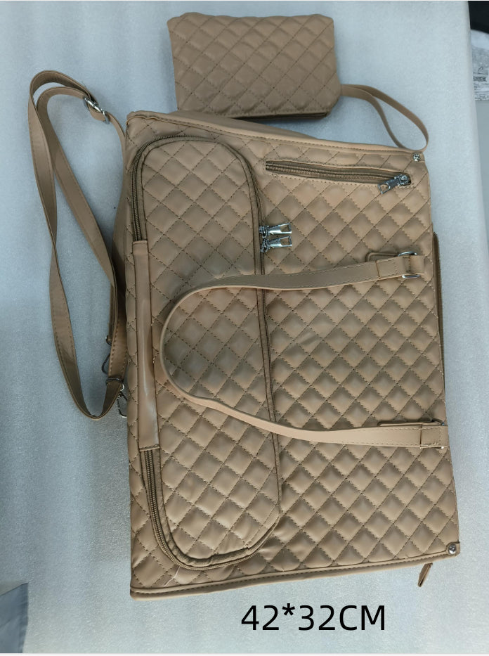 Modische isolierte Lunchtasche, auslaufsichere Stepptasche