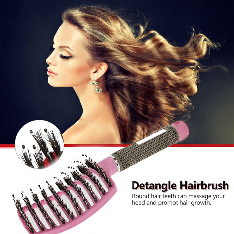 Anti-Knot Detangling Hair Brush for Women