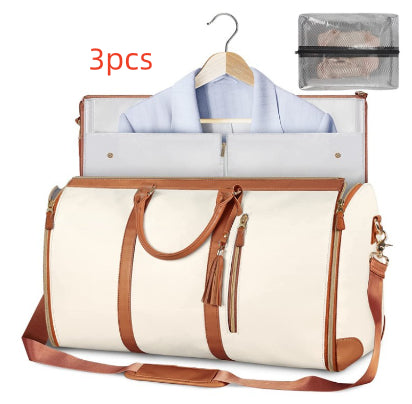 Foldable Large Capacity Travel Duffle Bag for Women