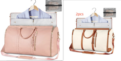 Foldable Large Capacity Travel Duffle Bag for Women