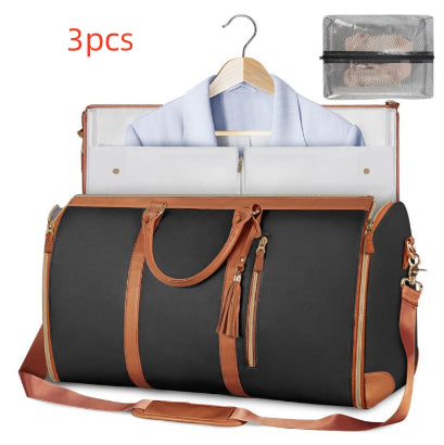 Foldable Large Capacity Travel Duffle Bag for Women
