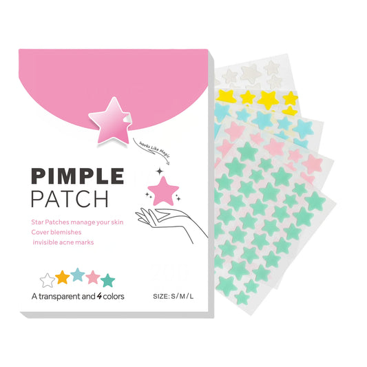 Pimple Patch: Goldenseal Infused Star Patches for All Skin Types - 200 PCS