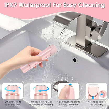 2-in-1 Women Dual-Head Body Trimmer (Safe for Sensitive Skin)