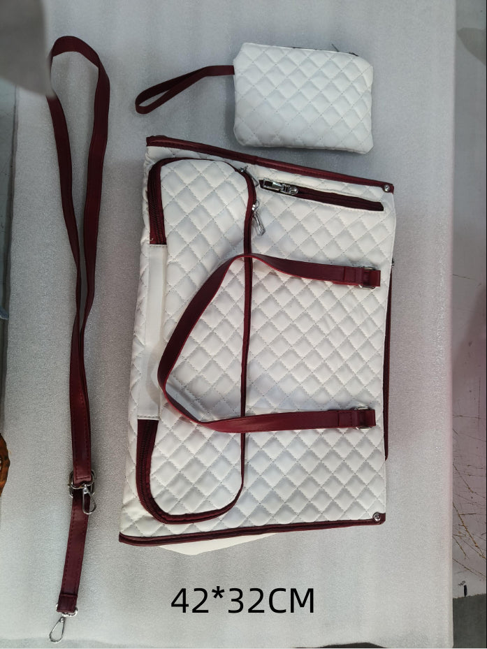 Modische isolierte Lunchtasche, auslaufsichere Stepptasche