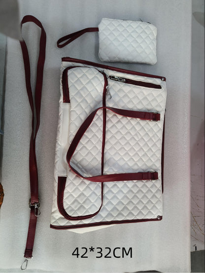 Modische isolierte Lunchtasche, auslaufsichere Stepptasche